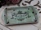 Lot de quatre plateaux déco imprimés